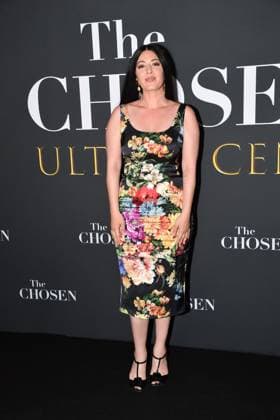 Rome, Cinema Adriano Premiere of the Series The Chosen The Last Supper , In the photo: Elizabeth Tabish  Copyright: xVincenzoxLandix xipa-agency.netx xVincenzoxLandix IPA_Agency_IPA59399218