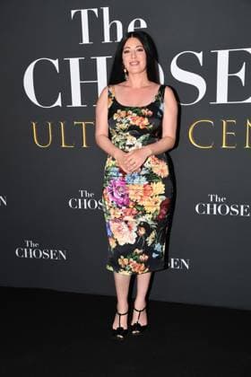 Rome, Cinema Adriano Premiere of the Series The Chosen The Last Supper , In the photo: Elizabeth Tabish  Copyright: xVincenzoxLandix xipa-agency.netx xVincenzoxLandix IPA_Agency_IPA59399223