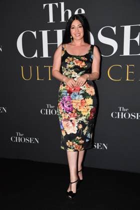Rome, Cinema Adriano Premiere of the Series The Chosen The Last Supper , In the photo: Elizabeth Tabish  Copyright: xVincenzoxLandix xipa-agency.netx xVincenzoxLandix IPA_Agency_IPA59399226