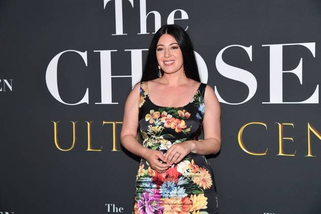 Rome, Cinema Adriano Premiere of the Series The Chosen The Last Supper , In the photo: Elizabeth Tabish  Copyright: xVincenzoxLandix xipa-agency.netx xVincenzoxLandix IPA_Agency_IPA59399231