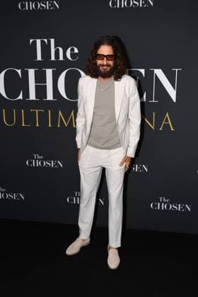 Rome, Cinema Adriano Premiere of the Series The Chosen The Last Supper , In the photo: Jonathan Roumie  Copyright: xVincenzoxLandix xipa-agency.netx xVincenzoxLandix IPA_Agency_IPA59399241