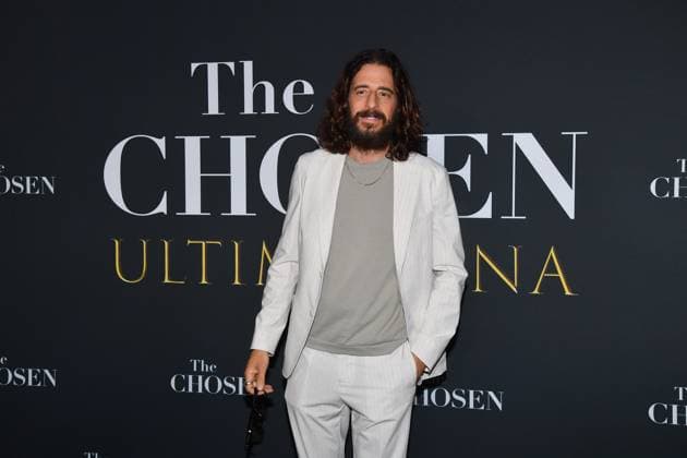 Rome, Cinema Adriano Premiere of the Series The Chosen The Last Supper , In the photo: Jonathan Roumie  Copyright: xVincenzoxLandix xipa-agency.netx xVincenzoxLandix IPA_Agency_IPA59399257