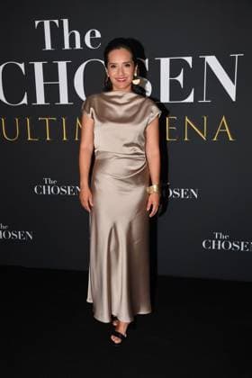 Rome, Cinema Adriano Premiere of the Series The Chosen The Last Supper , In the photo: Vanessa Benavente  Copyright: xVincenzoxLandix xipa-agency.netx xVincenzoxLandix IPA_Agency_IPA59399266