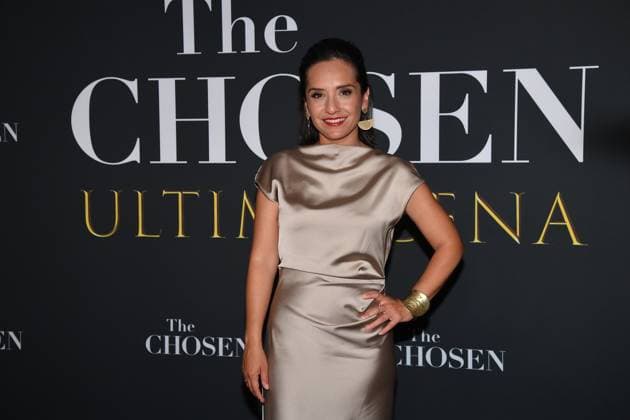 Rome, Cinema Adriano Premiere of the Series The Chosen The Last Supper , In the photo: Vanessa Benavente  Copyright: xVincenzoxLandix xipa-agency.netx xVincenzoxLandix IPA_Agency_IPA59399276