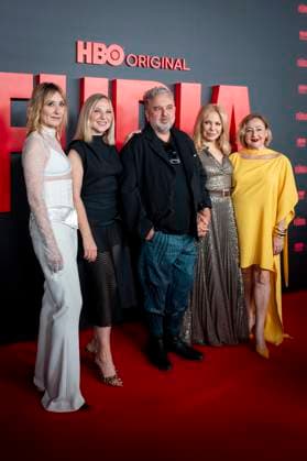 Furia Premiere, Madrid, Spain - 23 Jun 2025 Natalie Poza, Pilar Castro, Felix Sabroso, Cecilia Ross and Carmen Machi attend to Furia Premiere at Museo Reina Sofia on June 23, 2025 in Madrid, Spain. (Credit: Miguel Escavias Alfa Images) Madrid Museo Reina Sofia Madrid Spain Copyright: x x2025xMiguelxEscavias AlfaxImagesx