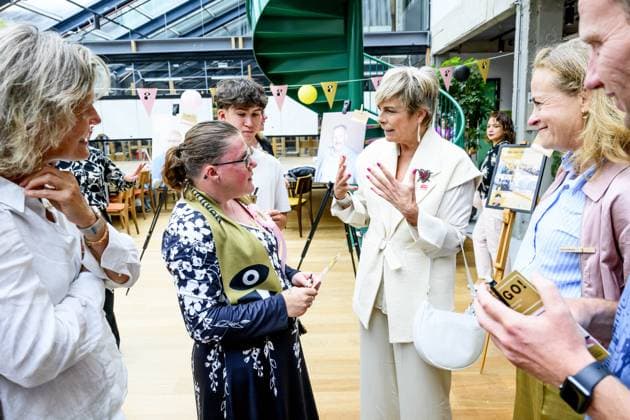 Delft, The Netherlands, 2025-06-24 13:17:38 DELFT , 24-06-2025, OPENPrincess Laurentien presents the Language Heroes Award 2025 for the tenth time. The award is an initiative of the Reading & Writing Foundation and is intended to offer a platform to people who have learned to read and write better at a later age. PHOTO: NLBeeld Patrick van Emst Credit: NL Beeld Patrick van Emst  Copyright: xx x