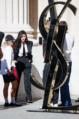 Arrivals at the second Saint Laurent Menswear Spring Summer 2026 show as part of Paris Fashion Week at the Bourse de Commerce Pinault Collection Gabriette Bechtel Arrivals at the second Saint Laurent Menswear Spring Summer 2026 show as part of Paris Fashion Week at the Bourse de Commerce Pinault Collection in Paris, France on June 24, 2025 Christophe Clovis Bestimage Celebs attending the Saint Laurent Menswear Spring Summer 2026 show as part of Paris Fashion Week on June 24, 2025 in Paris, France Paris France  Copyright: xChristophexClovisx xBestimagexChristophexClovisx xBestimagex