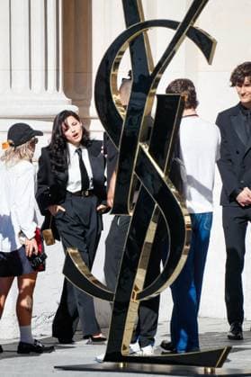 Arrivals at the second Saint Laurent Menswear Spring Summer 2026 show as part of Paris Fashion Week at the Bourse de Commerce Pinault Collection Gabriette Bechtel Arrivals at the second Saint Laurent Menswear Spring Summer 2026 show as part of Paris Fashion Week at the Bourse de Commerce Pinault Collection in Paris, France on June 24, 2025 Christophe Clovis Bestimage Celebs attending the Saint Laurent Menswear Spring Summer 2026 show as part of Paris Fashion Week on June 24, 2025 in Paris, France Paris France  Copyright: xChristophexClovisx xBestimagexChristophexClovisx xBestimagex