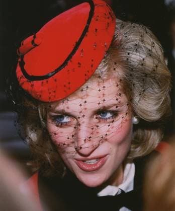 Diana, Princess of Wales wearing a red hat Diana, Princess of Wales circa 1984 London, England. CAP PL Phil Loftus Copyright: xPhilxLoftus CapitalxPicturesx
