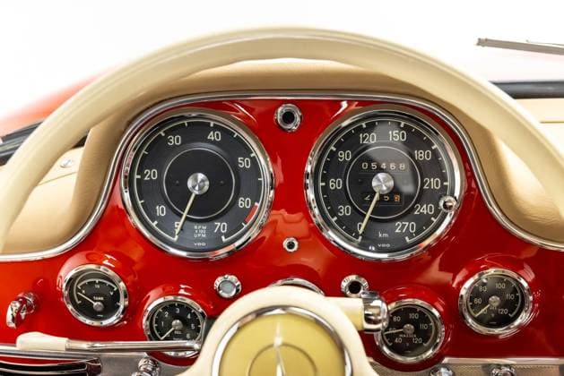 Luxury Mercedes owned by former Prime Minster goes on sale for £826,000 Story from Jam Press (Prime Minister Car) Pictured: The 1955 Mercedes-Benz 300SL Gullwing. Luxury Mercedes owned by former Prime Minster goes on sale for £826,000 A luxury Mercedes Benz owned by a former Prime Minister is selling for £826,000. This 1955 Mercedes-Benz 300SL Gullwing was owned by Lord Terence O’Neill before he became PM of Northern Ireland. Despite the car being 70 years old, it has just 3,000 miles on the clock and is in great condition. The Mercedes is fitted with a 3.0-litre M198 Inline-Six engine. The slick Gullwing can reach a hair-raising top speed of 161mph. The exterior of the car is finished in an eye-catching fire engine red paint and is  Copyright: xJamxPress BringxAxTrailer