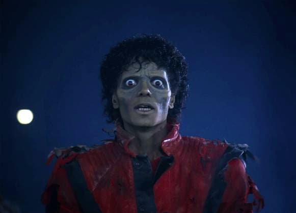 Michael Jackson s Thriller MICHAEL JACKSON THRILLER VIDEO 4K - FILM STILLS. 1983. USA. Michael Jackson s Thriller - ((c)Epic Sony) is the music video for the song Thriller by singer Michael Jackson, released on December 2, 1983. It was directed by John Landis, written by Jackson and Landis, and stars Jackson and Ola Ray. It references historical horror films and has Jackson dancing with zombies. Released 2 December 1983. Captioned 20 June 2025 LMK110-MB143-200625 Supplied by LMKMEDIA. Editorial Only. Landmark Media is not the copyright owner of these Film or TV stills but provides a service only for recognised Media outlets. 