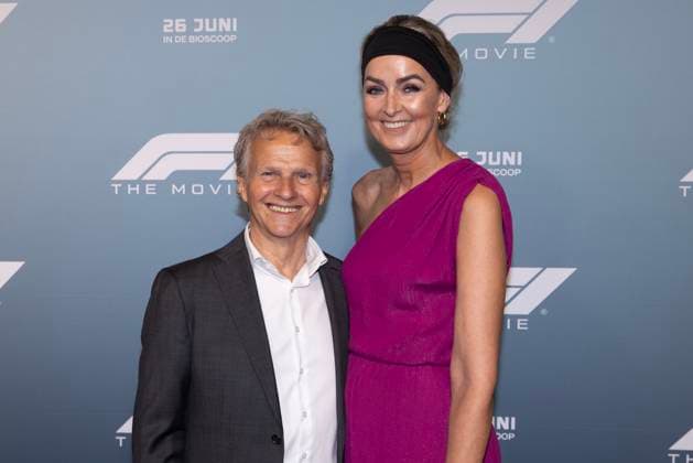 Premiere F1 The Movie AMSTERDAM, NETHERLANDS - JUNE 24: Jan Lammers and Mariska Hoyinck during Premiere F1 The Movie at Pathe Arena on June 24, 2025 in Amsterdam, Netherlands. (Photo by Marcel Koch BSR Agency) 78019719.jpg Amsterdam Pathe Arena Netherlands Content not available for redistribution in The Netherlands directly or indirectly through any third parties. Copyright: xBSRxAgencyx