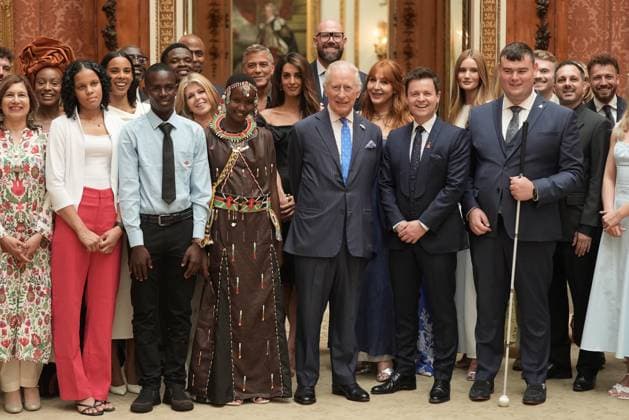 Bilder des Jahres 2025, Entertainment 06 Juni Entertainment Bilder des Tages . 25 06 2025. London, United Kingdom. King Charles III at a reception for the winners of the King s Trust Awards at Buckingham Palace in London.  xPoolx xi-Imagesx IIM-26050-0018