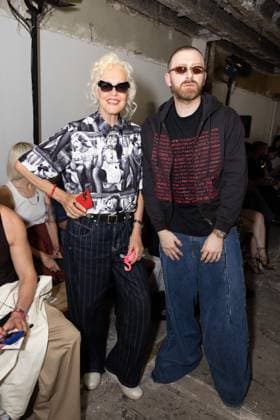 Celebrities at Egonlab Mens Fashion Show, Spring Summer 2026 Collection as part of Paris Fashion Week Ellen von Unwerth, Guram Gvasalia at Egonlab Mens Fashion Show, Spring Summer 2026 Collection as part of Paris Fashion Week, France, on June 25, 2025 Jeremy Melloul Bestimage Egonlab Mens Fashion Show, Spring Summer 2026 Collection as part of Paris Fashion Week, France, on June 25, 2025 Paris France Copyright: xJeremyxMelloulx xBestimagexJeremyxMelloulx xBestimagex