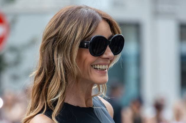 PFW AMI Men s Spring 2026 - Arrivals NB Clotilde Courau attends the AMI show as part of Paris Men s Spring 2026 Fashion Week on June 25, 2025 in Paris, France. Photo by Nasser Berzane ABACAPRESS.COM Paris France  Copyright: xBerzanexNasser ABACAx
