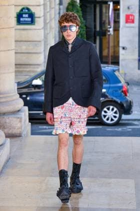 PFW - Walter Van Beirendonck Runway A model walks the runway during the Walter Van Beirendonck Menswear Spring Summer 2026 show as part of Paris Fashion Week on June 25, 2025 in Paris, France. Photo by Shootpix ABACAPRESS.COM Paris France  Copyright: xShootpix ABACAx