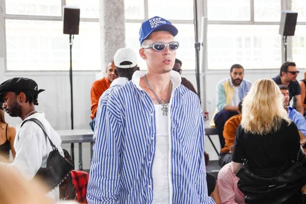 Font row du défilé BLUEMARBLE de la mode homme Printemps Été 2026 dans le cadre de la Fashion Week de Paris à la Sorbonne Tyler Herro au font row du défilé BLUEMARBLE de la mode homme Printemps Été 2026 dans le cadre de la Fashion Week de Paris à la Sorbonne, à Paris, France, le 26 juin 2025 Christophe Clovis Bestimage Celebs attending the Bluemarble Menswear Spring Summer 2026 show as part of Paris Fashion Week on June 26, 2025 in Paris, France Paris France  Copyright: xChristophexClovisx xBestimagexChristophexClovisx xBestimagex