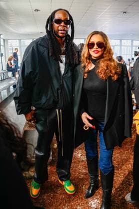Font row of the BLUEMARBLE Menswear Spring Summer 2026 show as part of Paris Fashion Week at the Sorbonne Tauheed Epps 2 Chainz and Tina Knowles on the font row of the BLUEMARBLE Menswear Spring Summer 2026 show as part of Paris Fashion Week at the Sorbonne, Paris, France, June 26, 2025 Christophe Clovis Bestimage Celebs attending the Bluemarble Menswear Spring Summer 2026 show as part of Paris Fashion Week on June 26, 2025 in Paris, France Paris France  Copyright: xChristophexClovisx xBestimagexChristophexClovisx xBestimagex