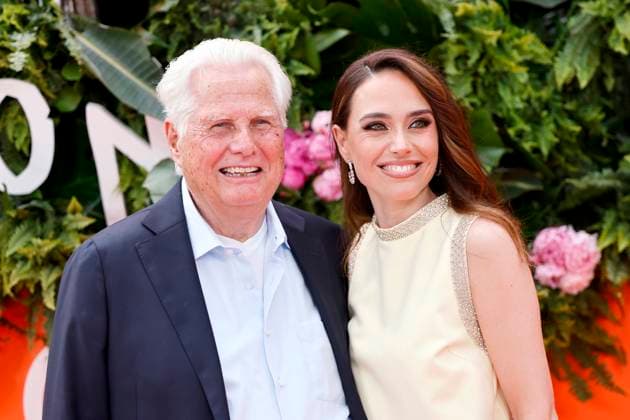 Unternehmer Claus-Holger Lehfeldt und seine Tochter TV-Journalistin Franca Lehfeldt beim WoMen on Top Award Award 2025 im HATO Düsseldorf. Düsseldorf, 26.06.2025 NRW Deutschland Copyright: xChristophxHardtx