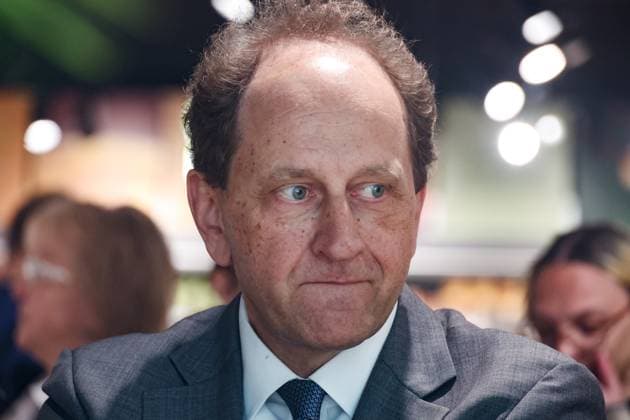 RUSSIA, MOSCOW - JUNE 27, 2025: Alexander Graf Lambsdorff, Germany s Ambassador to Russia, is seen at an Azbuka Vkusa supermarket after visiting the offices of the Russian Ministry of Foreign Affairs Moscow Russia  - ZUMAt113 20250627_zaa_t113_105 Copyright: xValeryxSharifulinx