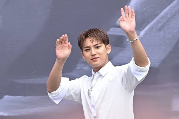 Dior Homme Arrivals Mingyu attending the Dior Homme Menswear Spring Summer 2026 show as part of Paris Fashion Week in Paris, France on June 27, 2025. Photo by Aurore Marechal ABACAPRESS.COM Paris France  Copyright: xMarechalxAurore ABACAx