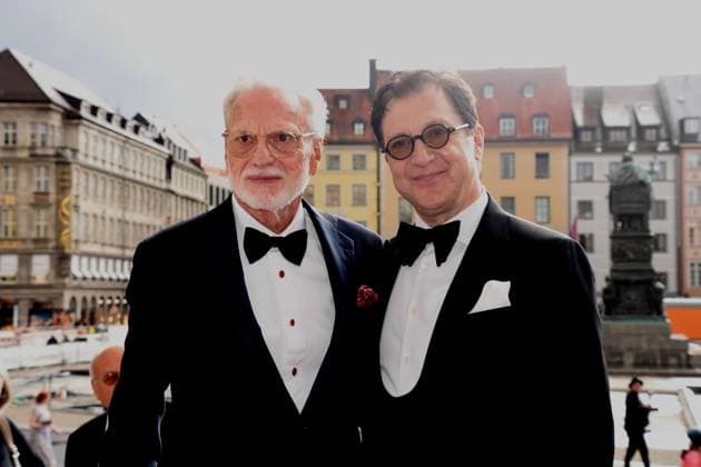 Georg von Werz Roland Berger Stiftung Serge Dorny Bayerische Staatsoper Intendant Muenchen 27.06.2025 Bayerische Staatsoper Festspiel Premiere Kunstminister Markus Blume besucht der Oper Don Giovanni Muenchen