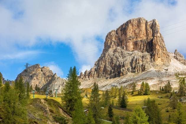 Gipfel des Passo Giau, Dolomiten, Italien Gipfel des Passo Giau, Dolomiten, Italien (License=RF) Copyright: xZoonar.com NataliyaxNazarovax 23669230