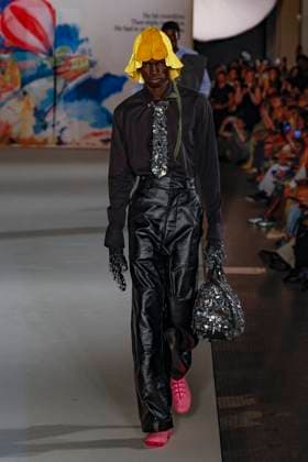 Défilé KidSuper de la mode homme Printemps Été 2026 dans le cadre de la Fashion Week de Paris A model walks the runway during the KidSuper Homme Ready to Wear Spring Summer 2026 fashion show as part of the Paris Menswear Fashion Week on June 28, 2025 in Paris, France Paris France  Copyright: xAgencex xBestimagexAgencex xBestimagex