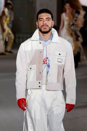 Défilé KidSuper de la mode homme Printemps Été 2026 dans le cadre de la Fashion Week de Paris A model walks the runway during the KidSuper Homme Ready to Wear Spring Summer 2026 fashion show as part of the Paris Menswear Fashion Week on June 28, 2025 in Paris, France Paris France  Copyright: xAgencex xBestimagexAgencex xBestimagex