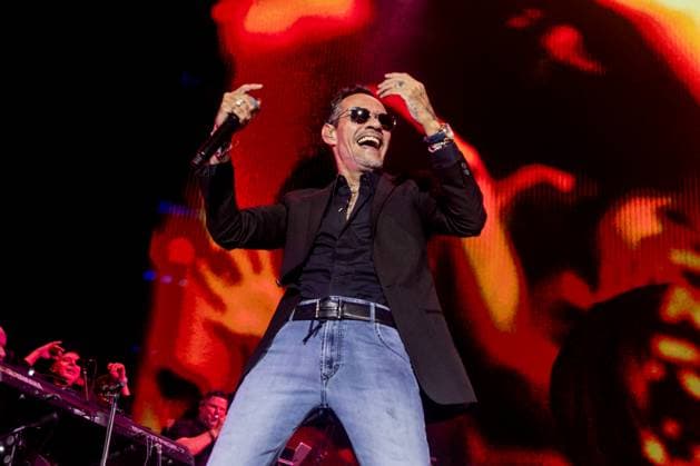 Bilder des Jahres 2025, Entertainment 06 Juni Entertainment Bilder des Tages Marc Anthony performs in Madrid Singer Marc Anthony during a concert at the Movistar Arena, on June 29, 2025, in Madrid Spain Marco Antonio Muniz Rivera, better known as Marc Anthony, is a singer-songwriter and actor His musical repertoire spans genres such as salsa, bolero, ballad and Latin pop He has won four Grammy Awards and five Latin Grammy Awards, among others 29 JUNE 2025 Madrid Madrid Espana  Copyright: xRicardoxRubiox 6830560
