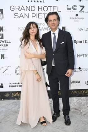 Taormina: Evening of the Nations Award. In the photo: Celeste Dalla Porta and Michel Curatolo  Copyright: xMaurizioxD Avanzox xipa-agency.netx xMaurizioxDxAvanzox IPA_Agency_IPA59682426
