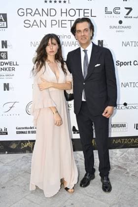Taormina: Evening of the Nations Award. In the photo: Celeste Dalla Porta and Michel Curatolo  Copyright: xMaurizioxD Avanzox xipa-agency.netx xMaurizioxDxAvanzox IPA_Agency_IPA59682430