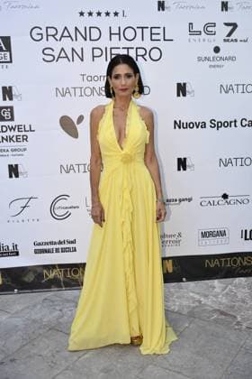 Taormina: Evening of the Nations Award. In the photo: Barbara Tabita  Copyright: xMaurizioxD Avanzox xipa-agency.netx xMaurizioxDxAvanzox IPA_Agency_IPA59682485