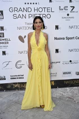 Taormina: Evening of the Nations Award. In the photo: Barbara Tabita  Copyright: xMaurizioxD Avanzox xipa-agency.netx xMaurizioxDxAvanzox IPA_Agency_IPA59682488