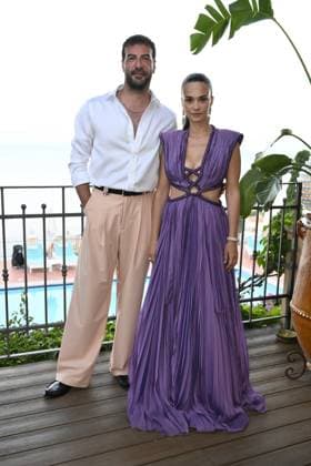Taormina: Evening of the Nations Award. In the photo: Ismail Demirci,Hande Soral  Copyright: xMaurizioxD Avanzox xipa-agency.netx xMaurizioxDxAvanzox IPA_Agency_IPA59682533