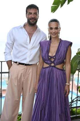 Taormina: Evening of the Nations Award. In the photo: Ismail Demirci,Hande Soral  Copyright: xMaurizioxD Avanzox xipa-agency.netx xMaurizioxDxAvanzox IPA_Agency_IPA59682536