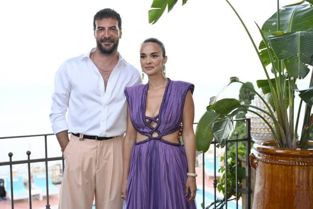 Taormina: Evening of the Nations Award. In the photo: Ismail Demirci,Hande Soral  Copyright: xMaurizioxD Avanzox xipa-agency.netx xMaurizioxDxAvanzox IPA_Agency_IPA59682537