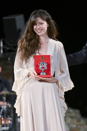 Taormina: Evening of the Nations Award. In the photo: Celeste Della Porta  Copyright: xMaurizioxD Avanzox xipa-agency.netx xMaurizioxDxAvanzox IPA_Agency_IPA59682660