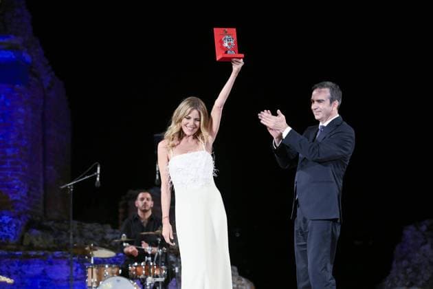 Taormina: Evening of the Nations Award. In the photo: Elisabetta Pellini  Copyright: xMaurizioxD Avanzox xipa-agency.netx xMaurizioxDxAvanzox IPA_Agency_IPA59682695