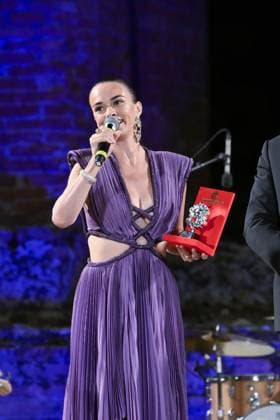 Taormina: Evening of the Nations Award. In the photo: Hande Soral  Copyright: xMaurizioxD Avanzox xipa-agency.netx xMaurizioxDxAvanzox IPA_Agency_IPA59682679