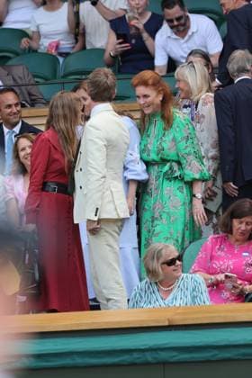 . 30 06 2025. London, United Kingdom. Royal Box on the opening day of the Wimbledon Tennis Championships in London.  xStephenxLockx xi-Imagesx IIM-26060-0016