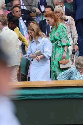 . 30 06 2025. London, United Kingdom. Royal Box on the opening day of the Wimbledon Tennis Championships in London.  xStephenxLockx xi-Imagesx IIM-26060-0020