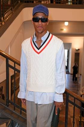 Jerry Hoffmann bei der Eröffnung des Berliner Salon in der Helmut Newton Foundation im Rahmen der Berlin Fashion Week SS26 (Frühling Sommer 2026) am 30.06.2025. . With Courtesy Helmut Newton Foundation.