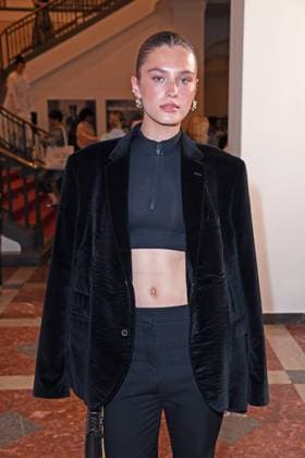 Emma Todt bei der Eröffnung des Berliner Salon in der Helmut Newton Foundation im Rahmen der Berlin Fashion Week SS26 (Frühling Sommer 2026) am 30.06.2025. . With Courtesy Helmut Newton Foundation.