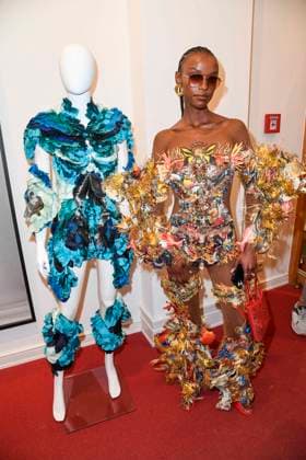 Nondi Beattie zu Gast bei der Eroeffnung vom Berliner Salon auf der Berlin Fashion Week 2025 in der Courtesy Helmut Newton Stiftung a,30 Juni 2025 in Berlin Berlin Deutschland