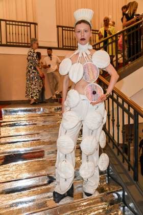 Irina Dzhus zu Gast bei der Eroeffnung vom Berliner Salon auf der Berlin Fashion Week 2025 in der Courtesy Helmut Newton Stiftung a,30 Juni 2025 in Berlin Berlin Deutschland