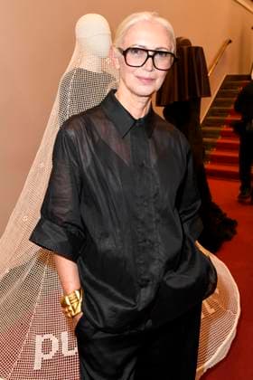Christiane Arp zu Gast bei der Eroeffnung vom Berliner Salon auf der Berlin Fashion Week 2025 in der Courtesy Helmut Newton Stiftung a,30 Juni 2025 in Berlin Berlin Deutschland