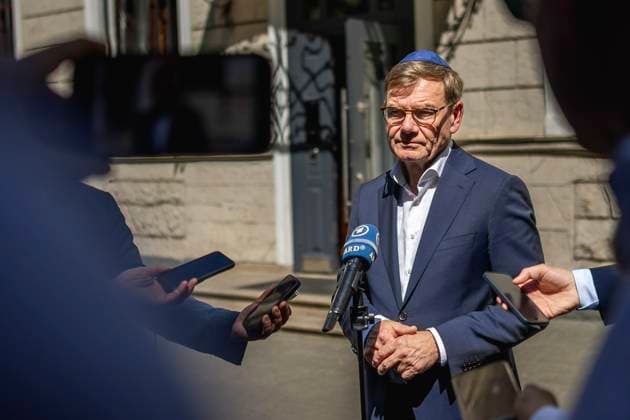 Bilder des Jahres 2025, News 07 Juli News Themen der Woche KW27 Johann Wadephul (CDU), Bundesaussenminister, aufgenommen im Rahmen eines Statements in Odessa, 01.07.2025. Fotografiert im Auftrag des Auswaertigen Amtes Odessa Ukraine *** Johann Wadephul CDU , Federal Foreign Minister, photographed during a statement in Odessa, 01 07 2025 Photographed on behalf of the Foreign Office Odessa Ukraine Copyright: xJulianexSonntag AAx