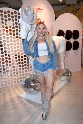 Marlisa Rudizo (Mrs. Marlisa) beim Mates Date Influencer Event auf der Berlin Fashion Week S S 2026 in der Berliner Freiheit. Berlin, 01.07.2025