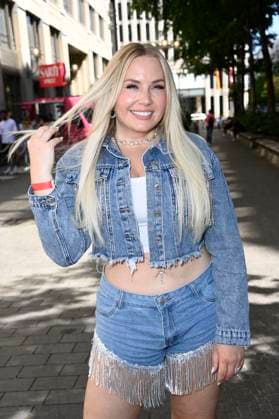 Marlisa Rudizo (Mrs. Marlisa) beim Mates Date Influencer Event auf der Berlin Fashion Week S S 2026 in der Berliner Freiheit. Berlin, 01.07.2025